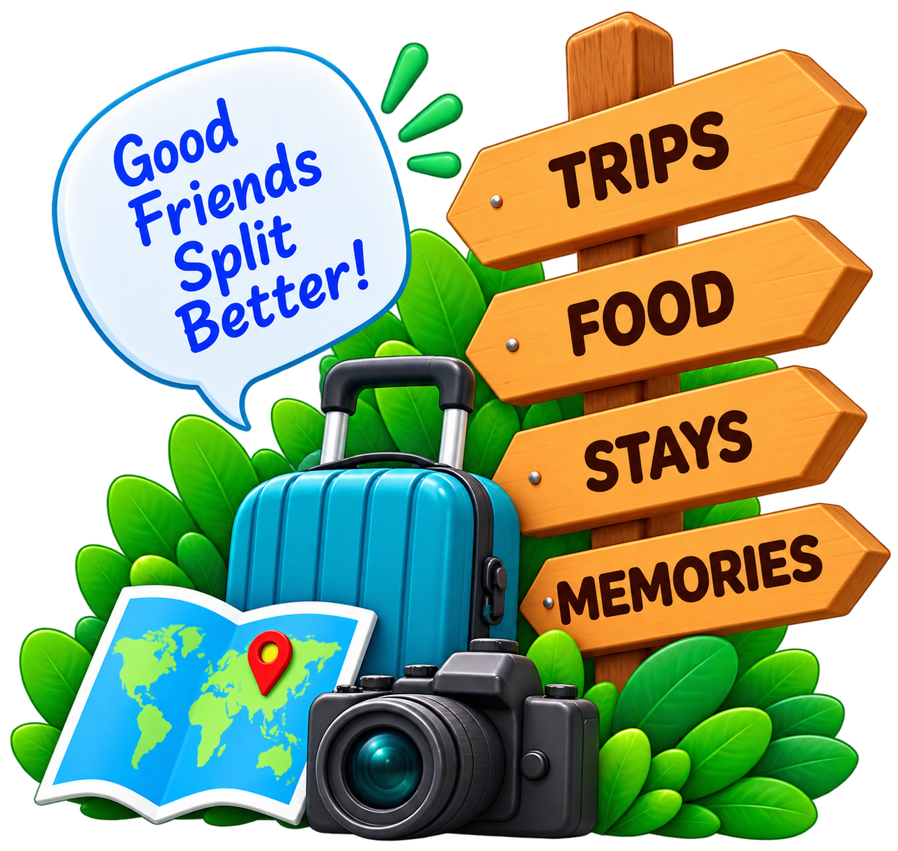 Travel memories and shared experiences